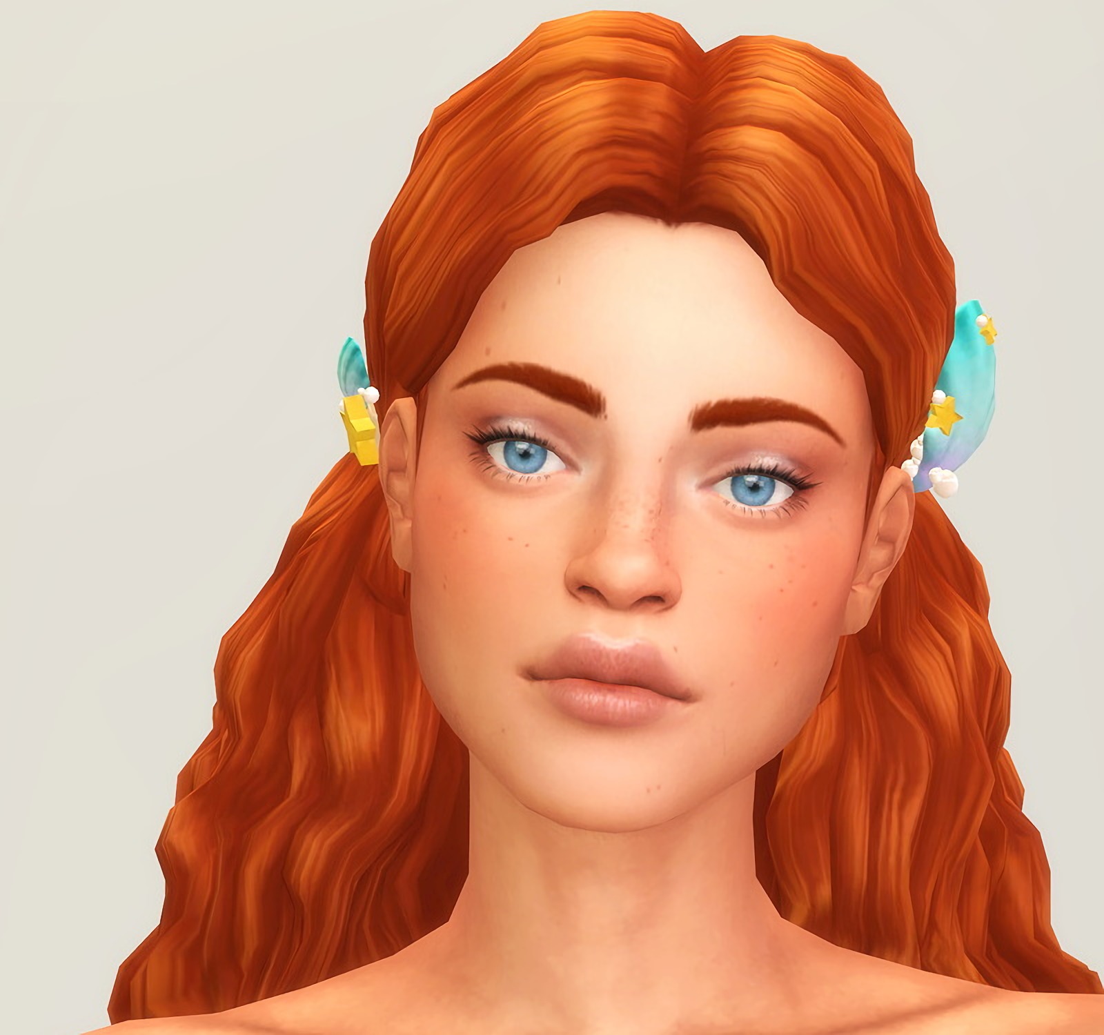 Seashell Wavvve Hair at Rusty Nail » Sims 4 Updates