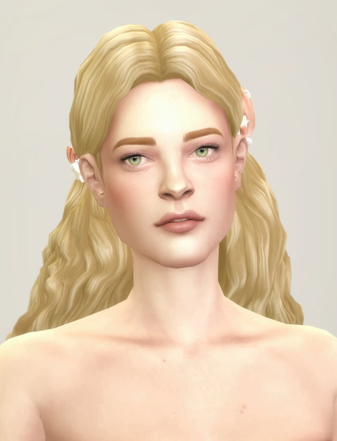 Sims 4 Seashell Wavvve Hair at Rusty Nail