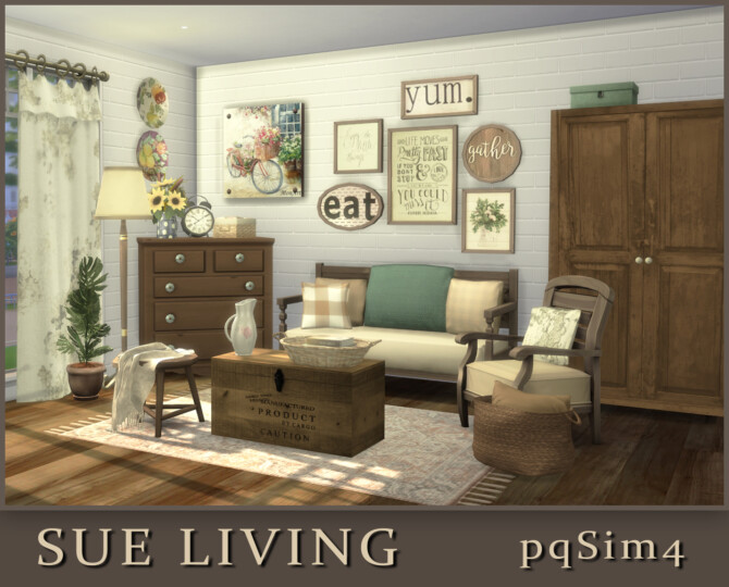 Sims 4 Sue Living at pqSims4