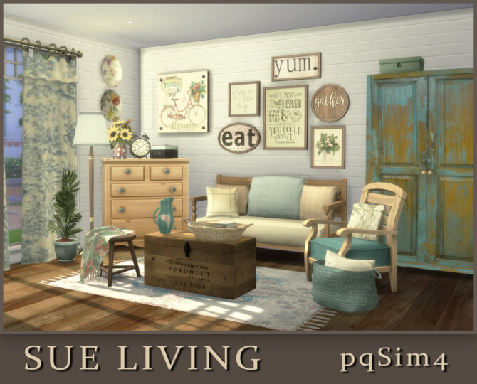 Sims 4 Sue Living at pqSims4