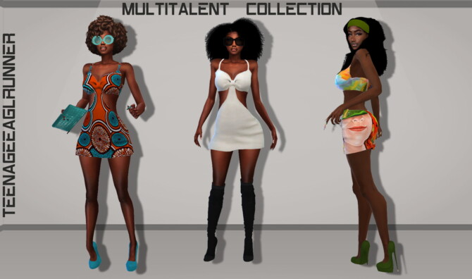 Sims 4 Multitalent Collection at Teenageeaglerunner