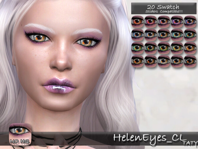 Sims 4 Helen Eyes CL by tatygagg at TSR