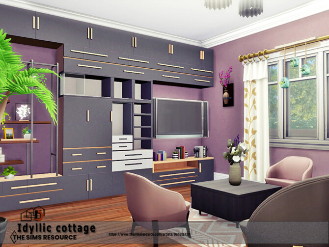 Sims 4 Idyllic cottage by Danuta720 at TSR