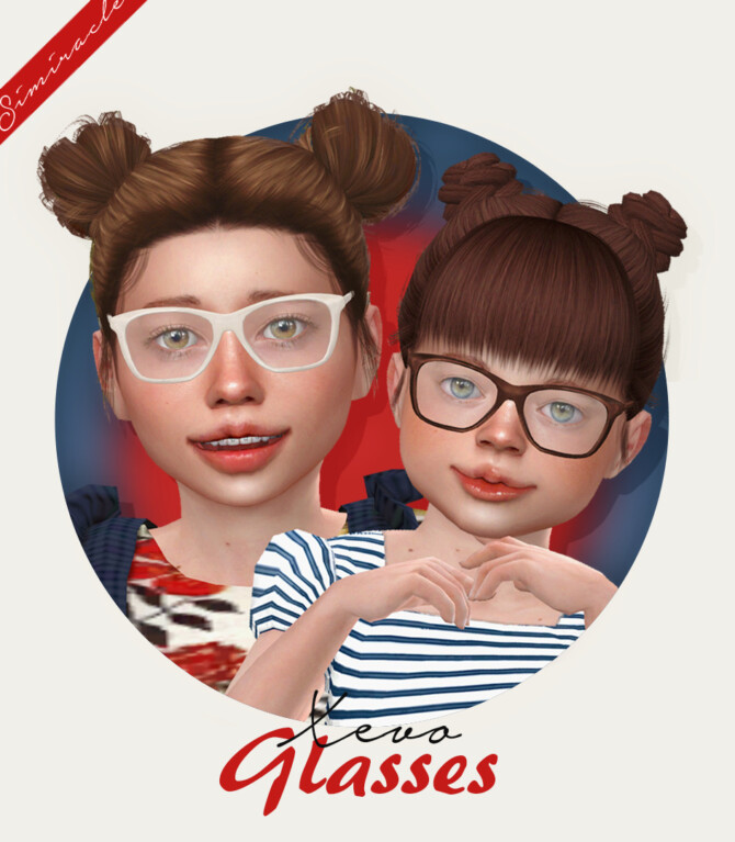 Sims 4 XEVO Glasses at Simiracle