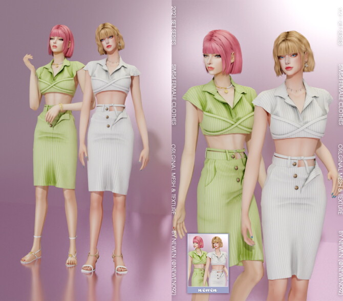 Sims 4 FEEL SOMETHING DIFFERENT SET at NEWEN