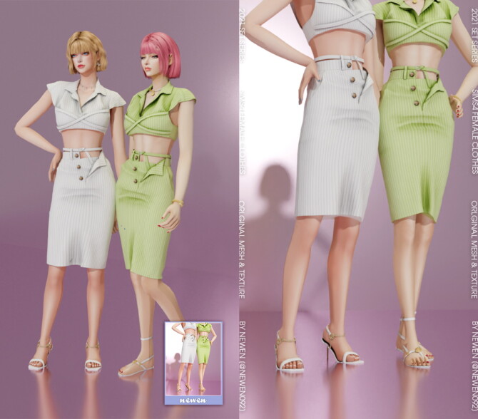 Sims 4 FEEL SOMETHING DIFFERENT SET at NEWEN
