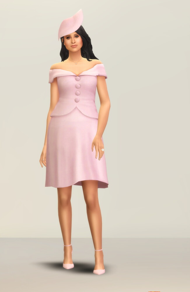 Sims 4 Duchess of Dress XI at Rusty Nail