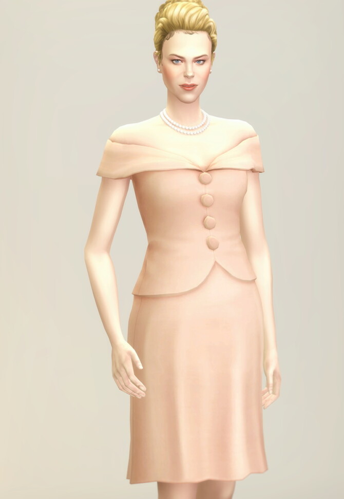 Sims 4 Duchess of Dress XI at Rusty Nail