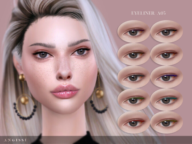 Sims 4 Eyeliner A05 by ANGISSI at TSR