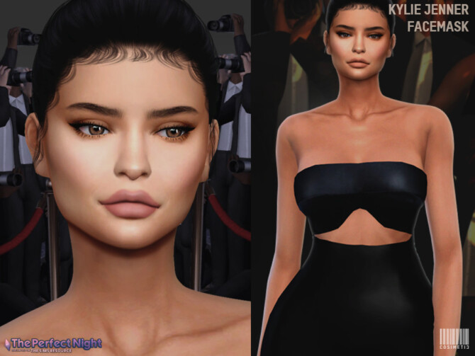 Sims 4 Kylie Jenner Facemask by cosimetic at TSR