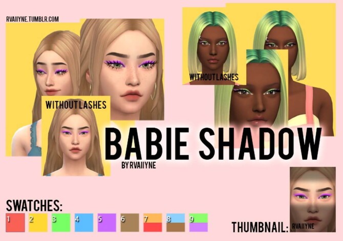 Sims 4 THE BABIE COLLECTION MAXIS MATCH at Rvaiiyne