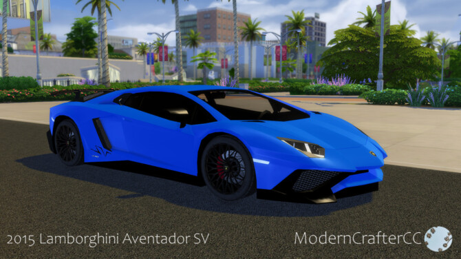 2015 Lamborghini Aventador Sv