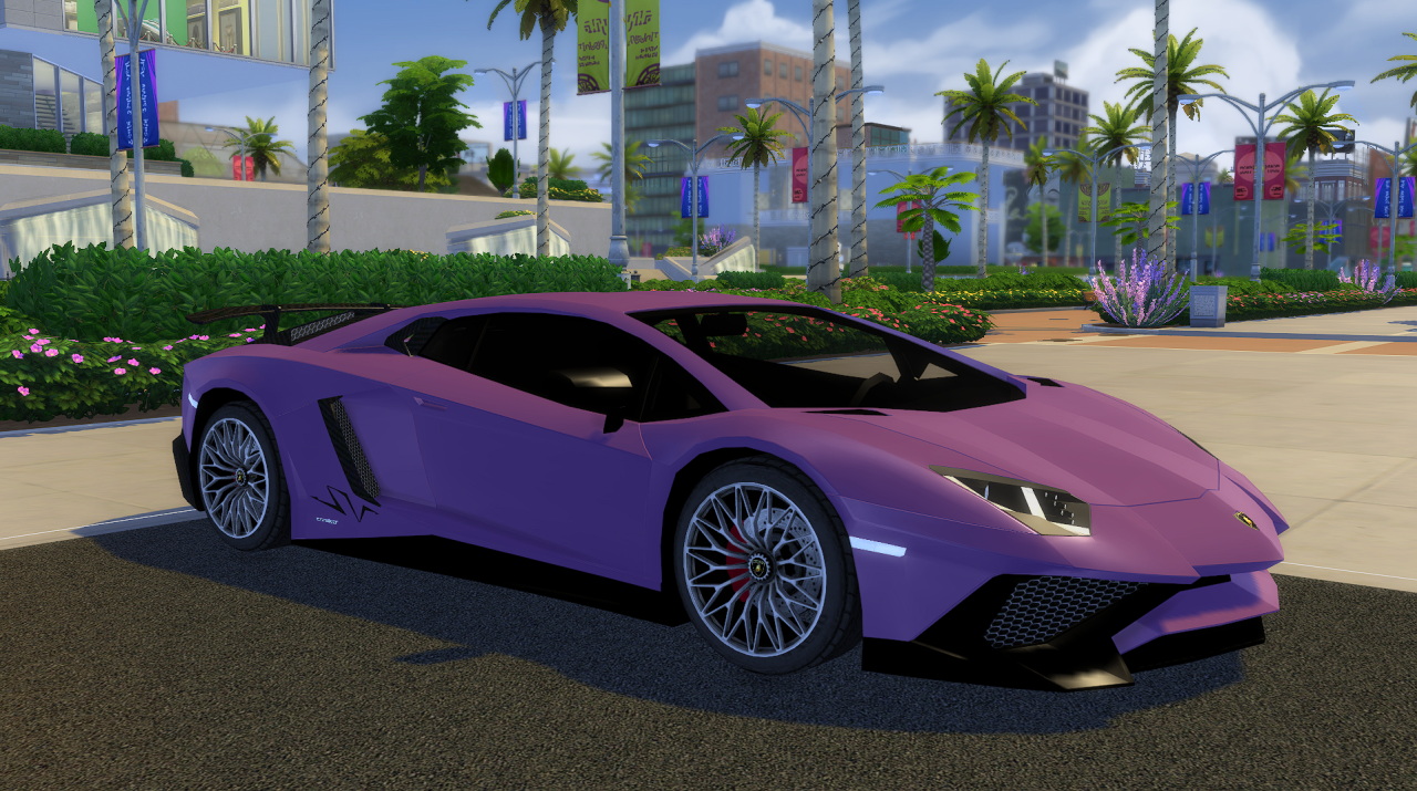 2015 Lamborghini Aventador SV at Modern Crafter CC » Sims 4 Updates