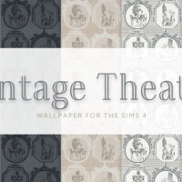 Vintage Theatre Wallpaper