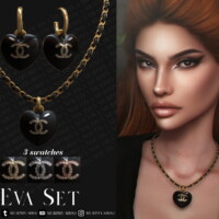 Eva Set: Earrings & Necklace