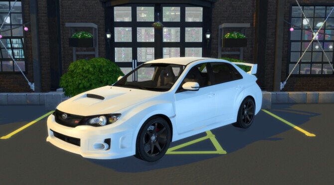 Sims 4 2011 Subaru Impreza WRX STi at Modern Crafter CC