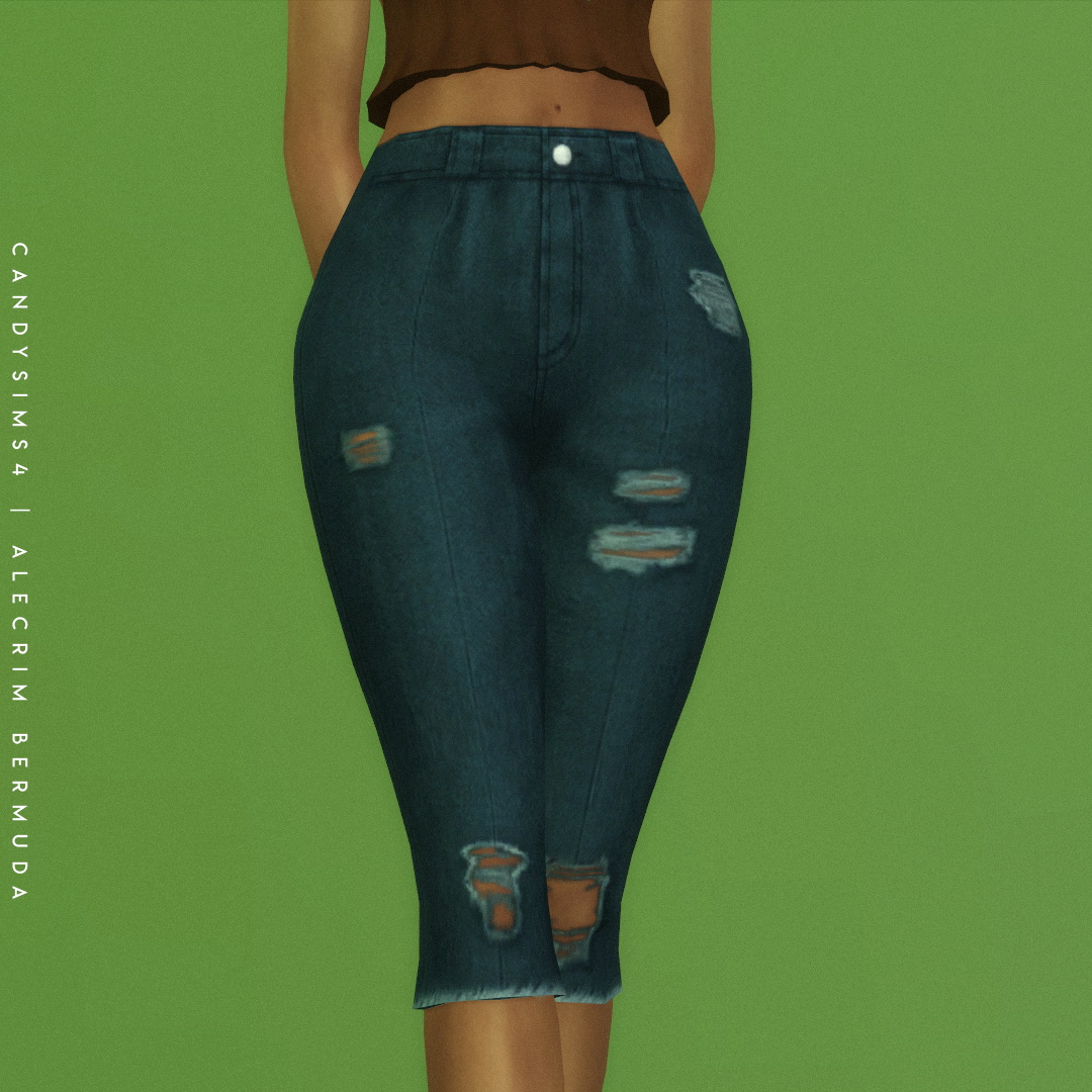 Alecrim Bermuda Shorts at Candy Sims 4 » Sims 4 Updates