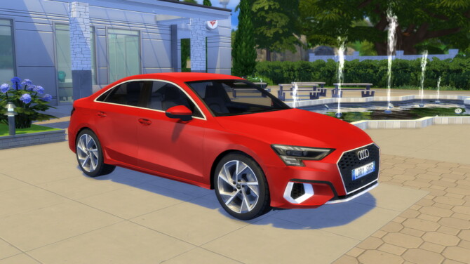 Sims 4 2021 Audi A3 Sedan at LorySims