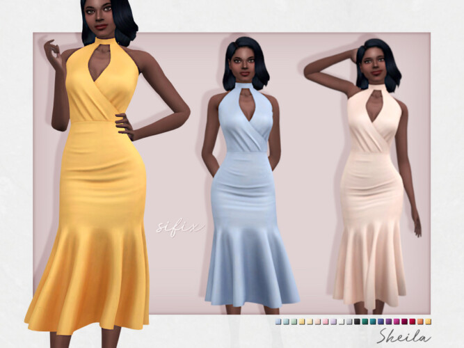 Sheila Dress By Sifix