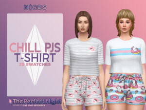 Chill PJs T-Shirt by Nords at TSR