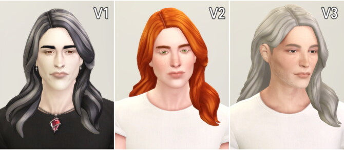 Sims 4 Kate Hair VIII / M at Rusty Nail