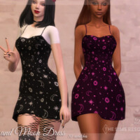 Sun And Moon Dress By Dissia