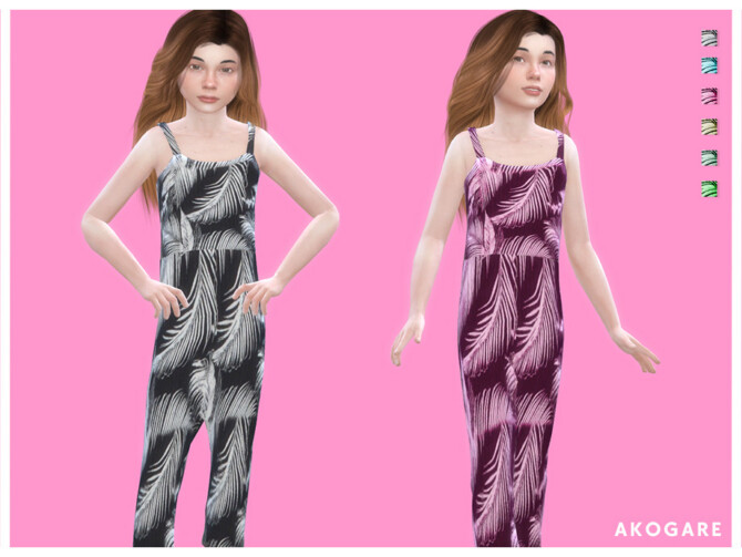 Sims 4 Overalls No.03 by Akogare at TSR