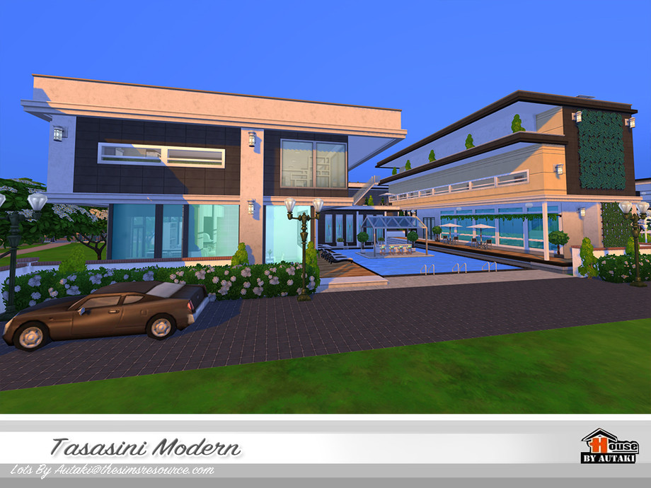 Supari Modern House By Autaki At Tsr Sims 4 Updates Vrogue