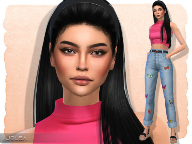 Sims 4 Chloe Falcon by Jolea at TSR