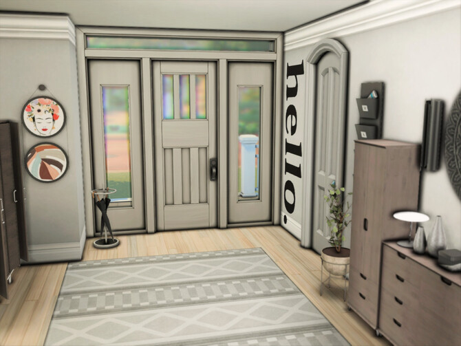 Sims 4 Hello Hallway by xogerardine at TSR