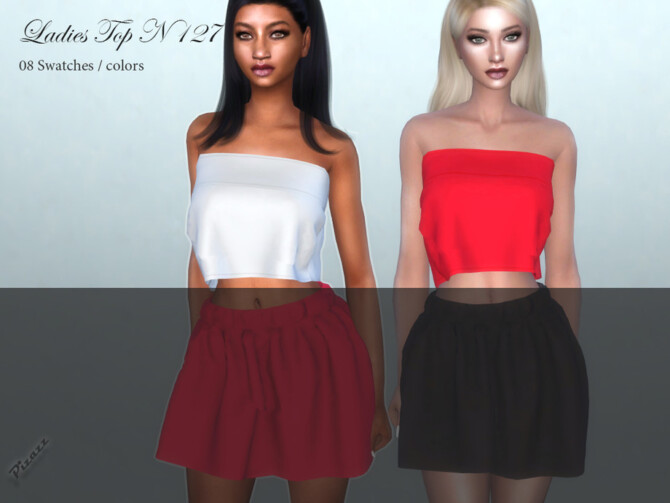 Sims 4 LADIES TOP N 127 by pizazz at TSR