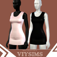 Dress Iii Basic Collection By Viy Sims