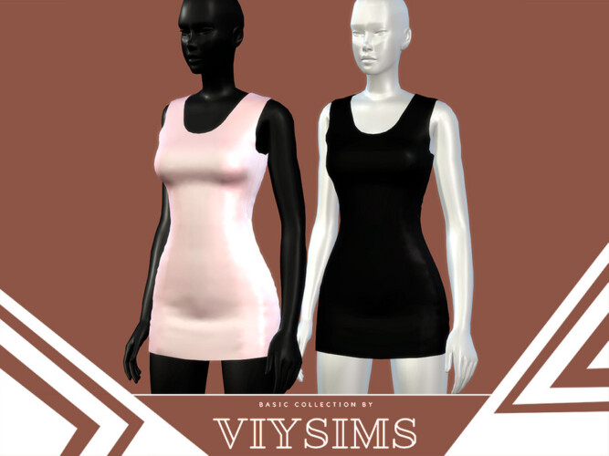 Dress Iii Basic Collection By Viy Sims