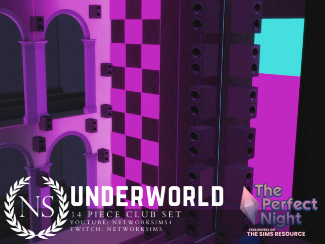 Sims 4 The Perfect Night Underworld Club Set by networksims at TSR