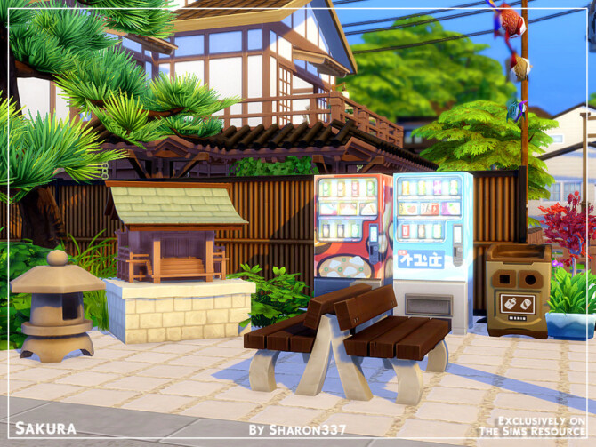 Sims 4 Sakura Home by sharon337 at TSR