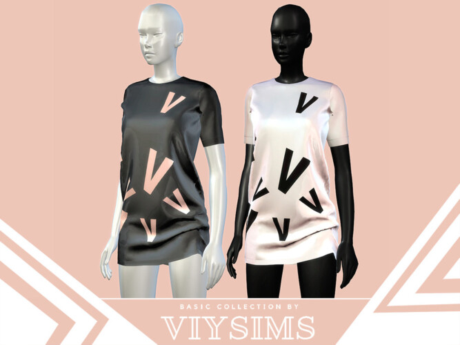 Shirt Ii Basic Collection By Viy Sims