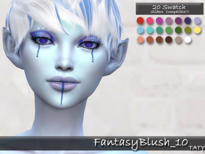 Sims 4 Fantasy Blush 10 by tatygagg at TSR