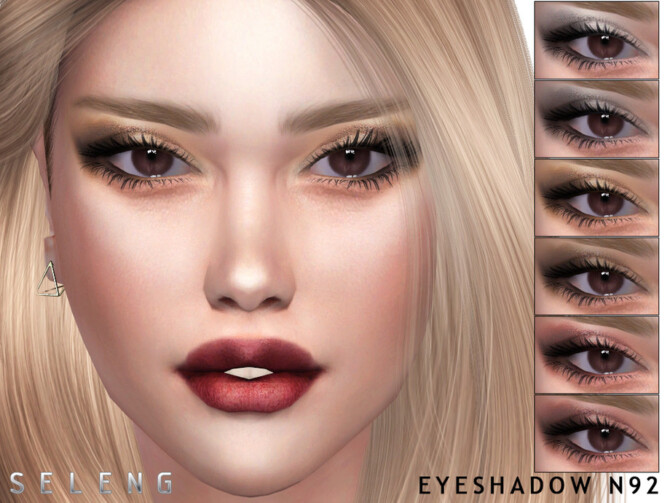 Sims 4 Eyeshadow N92 by Seleng at TSR