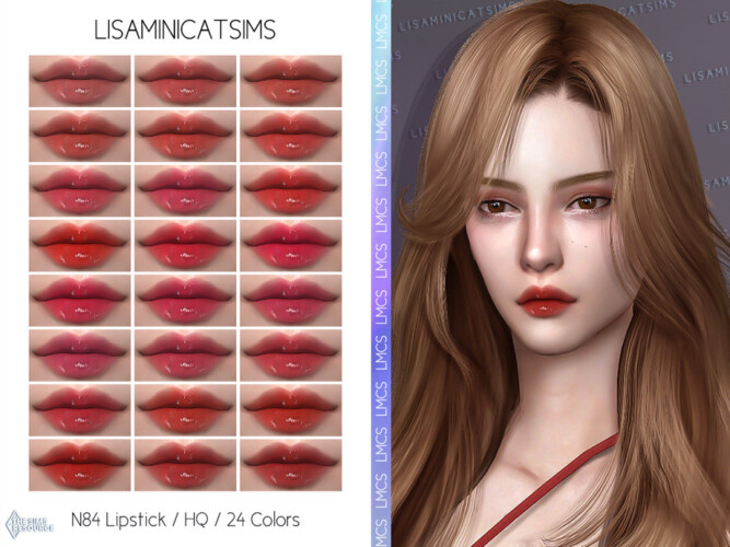 Lmcs N84 Lipstick (hq) By Lisaminicatsims