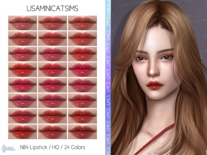 Sims 4 LMCS N84 Lipstick (HQ) by Lisaminicatsims at TSR