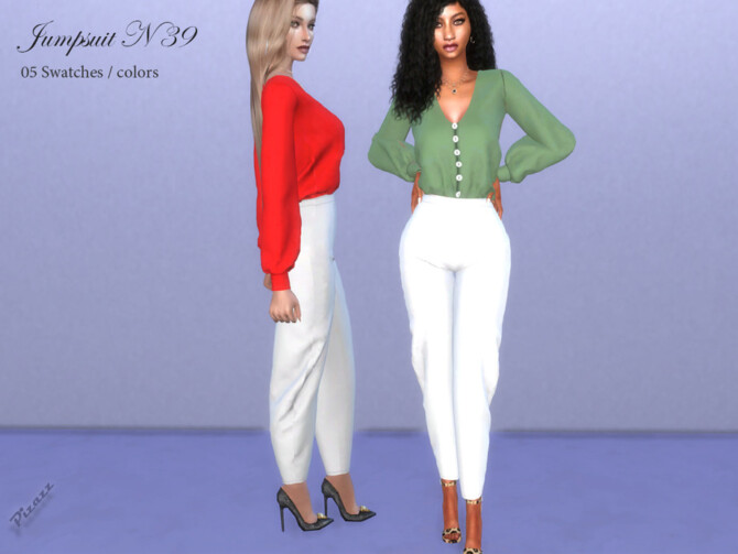 Sims 4 Jumpsuit N 39 by pizazz at TSR