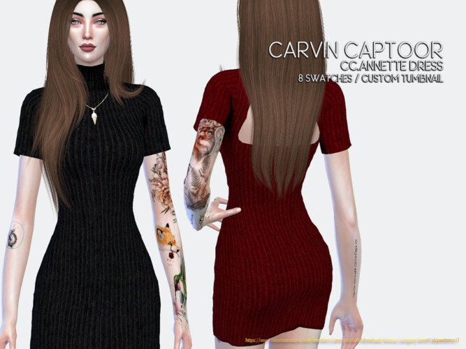 Annette Dress By Carvin Captoor