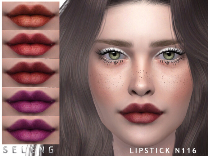 Sims 4 Lipstick N116 by Seleng at TSR