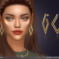 Rowe Hoop Earrings By Feyona