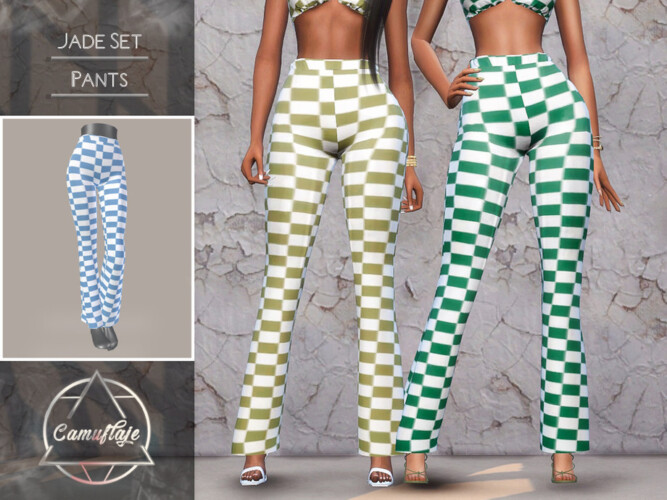 Jade Set Pants By Camuflaje