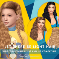 Let There Be Light Hair For Kids By Sonyasimscc
