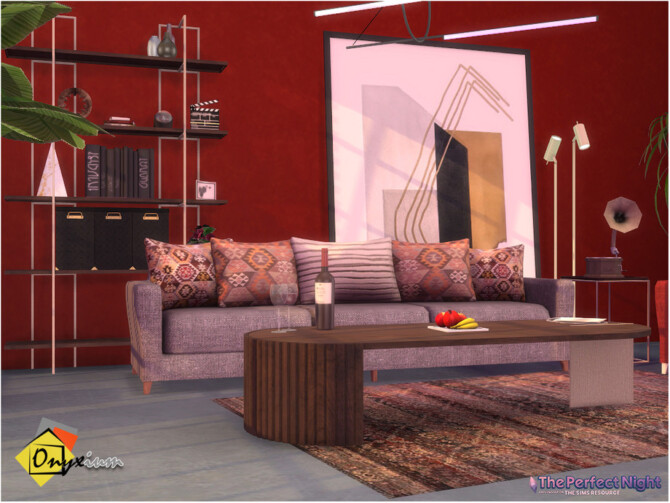 Sims 4 Edinburgh Living Room by Onyxium at TSR