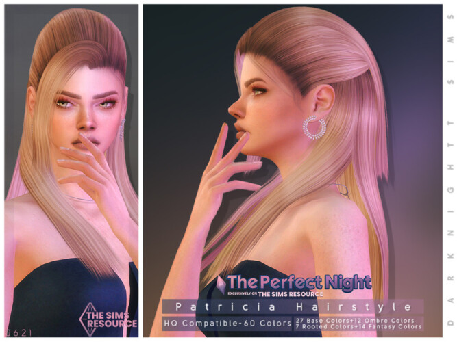 The Perfect Night Patricia Hairstyle By Darknightt