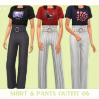 Shirt & Pants Outfit 06 By Black Lily