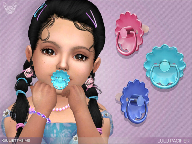 Sims 4 Lulu Pacifier by feyona at TSR
